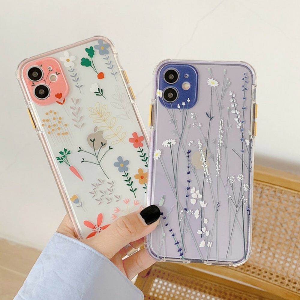 iPhone 11 Case iPhone 12 Case iPhone 12 Pro Max Case floral Shockproof - Picture 4 of 11